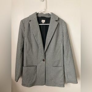 🆕 A New Day, Oversized Blazer, Size XS, Blue/White/Grey/Black, (Women)